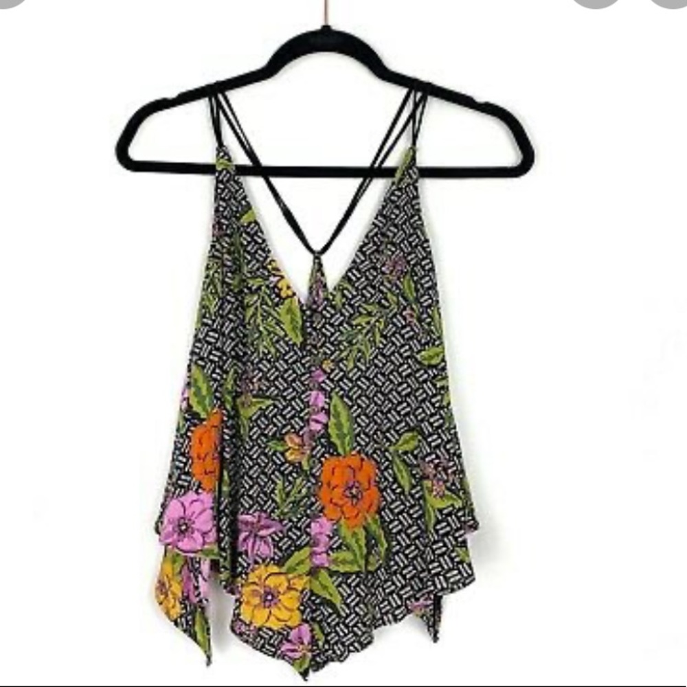 Ecoté Urban Outfitters Top Blouse Open Floral